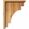 Ekena Millwork Mediterranean Rough Sawn Corbel w/Backplate, Western Red Cedar, 6"W x 14"D x 18"H COR06X14X18MED01RWR - alternate 2